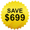 Save $699 badge